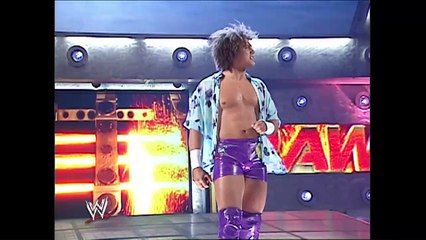 Shelton Benjamin Vs Carlito Raw 06-20-05