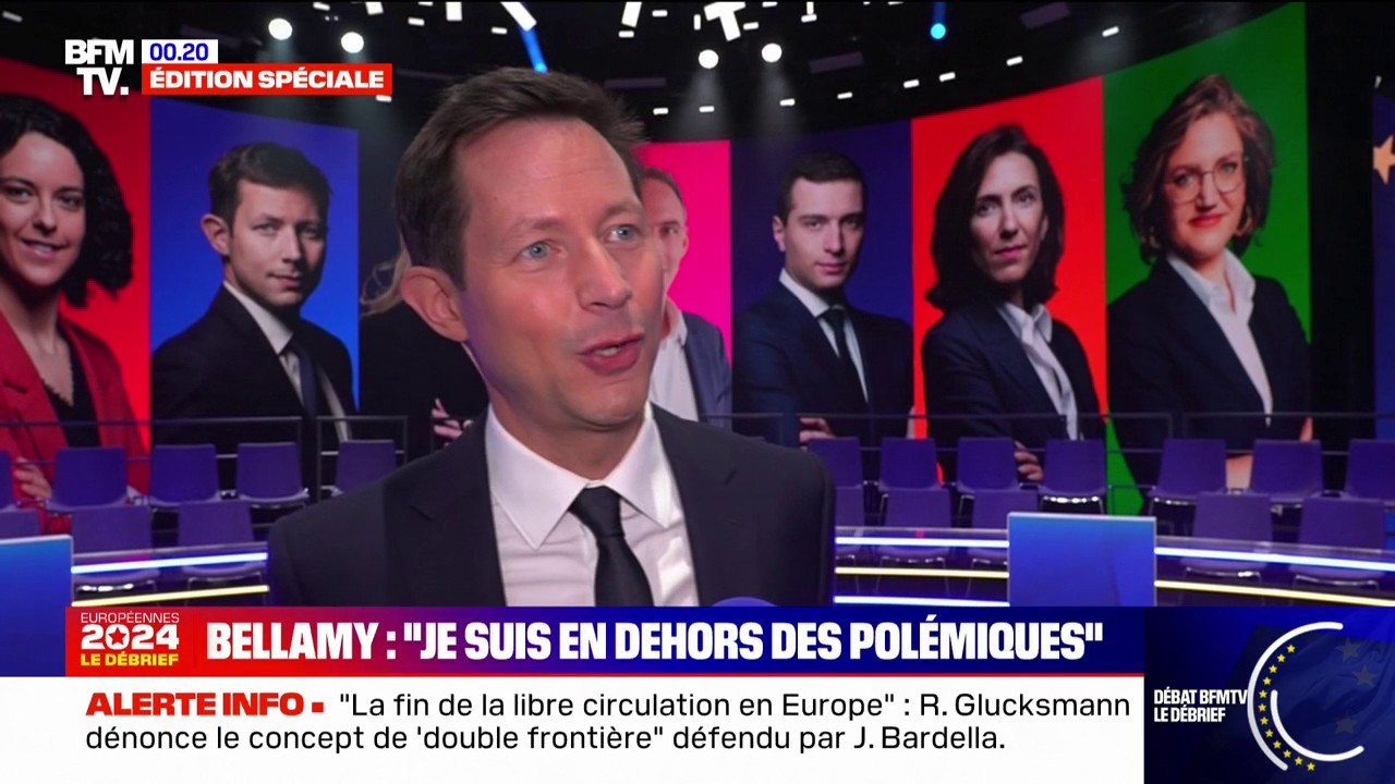 François-Xavier Bellamy (LR): "Ce que j'ai regretté, c'est que des formations politiques n'assument pas leur bilan et leurs choix au Parlement européen"