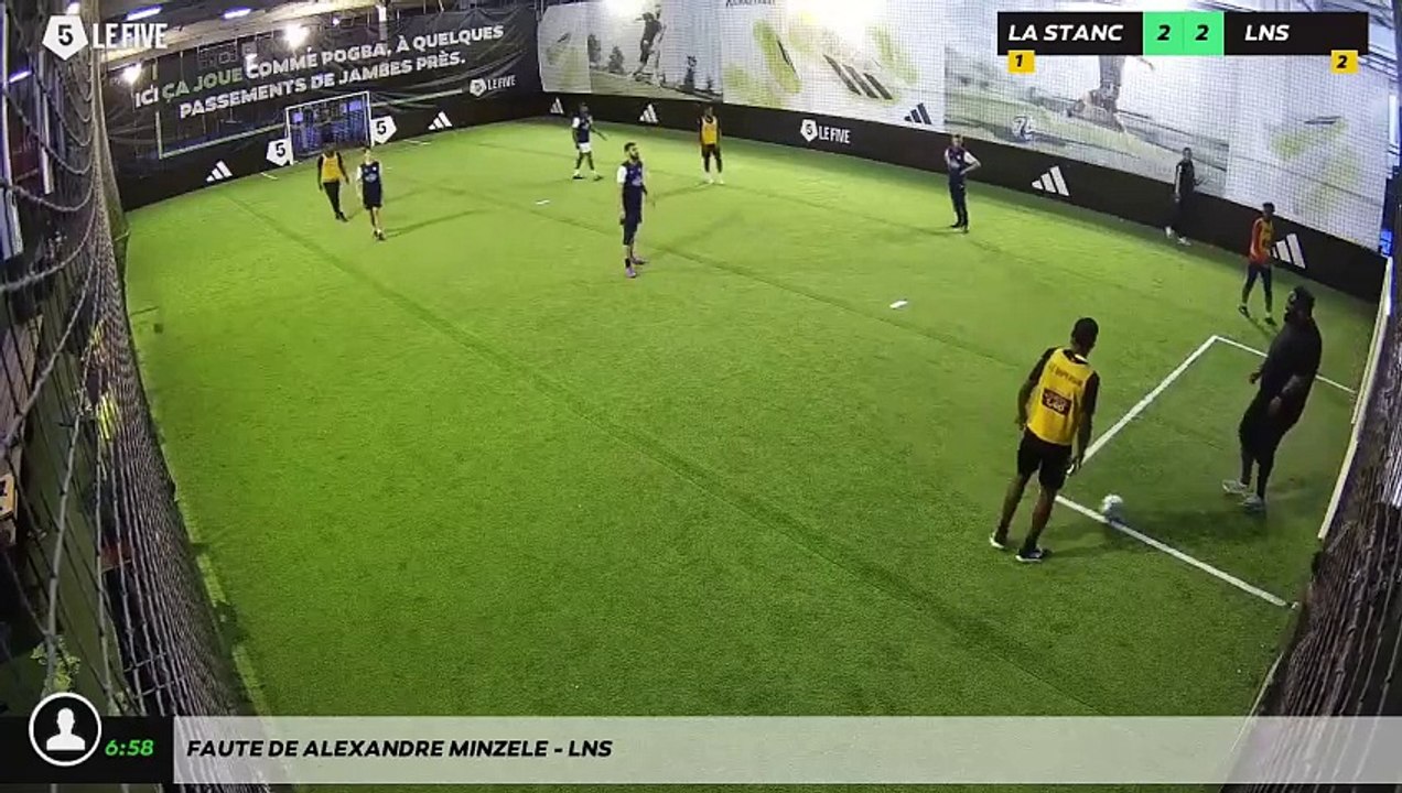 Faute de Alexandre Minzele - LNS