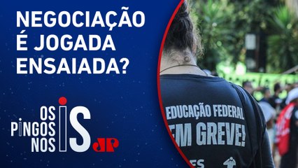 Governo aceita debater contraproposta com professores