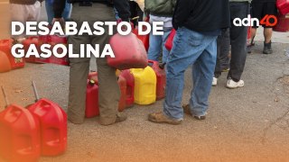 Miembros de la CNTE bloquean instalaciones de Pemex causando un desabasto de gasolina
