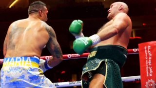 Oleksandr Usyk (Ucr) domina a Tyson Fury (UK); campeon indiscutible