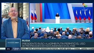 El presidente de Rusia, Wladímir Putin permitió el uso de propiedades estadounidenses en el país en defensa del Kremlin