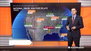 Your Tuesday travel forecast for May 28