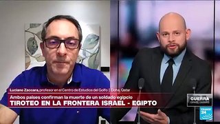 Luciano Zaccara: 'Tener una frontera tranquila con Israel es importante para Egipto'