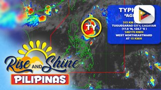 Bagyong #AghonPH, patuloy na magpapaulan sa ilang bahagi ng Luzon at Visayas ngayong araw