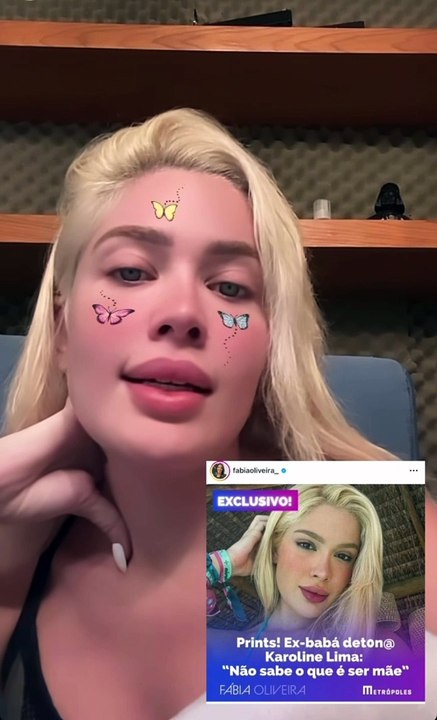 Karoline Lima rebate acusações sobre não ser uma boa mãe