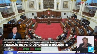 Informe desde Lima: Congreso peruano acusa constitucionalmente a Dina Boluarte por el 'Rolexgate'