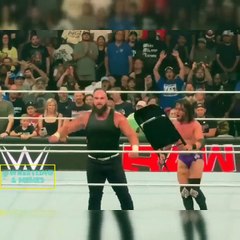 JD McDonagh instantly regrets hitting Braun Strowman with a steel chair on WWE RAW