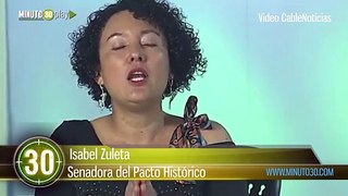 La senadora Isabel Zuleta pide el uso de la Constituyente para reelegir a Gutavo Petro