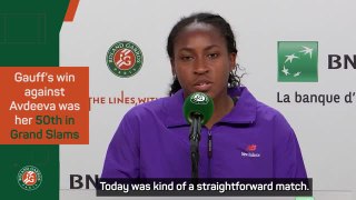 'Didn't have to do much' - Gauff reflects on 50th Grand Slam win