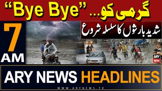 ARY News 7 AM Headlines 28th May 2024 | Heavy Rains Prediction | Latest Weather Updates