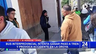 Accidente en La Oroya: Sutran asegura que bus interprovincial contaba con todos los papeles en regla