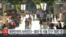 대한민국이 사라진다…30년 뒤 서울 인구 793만명