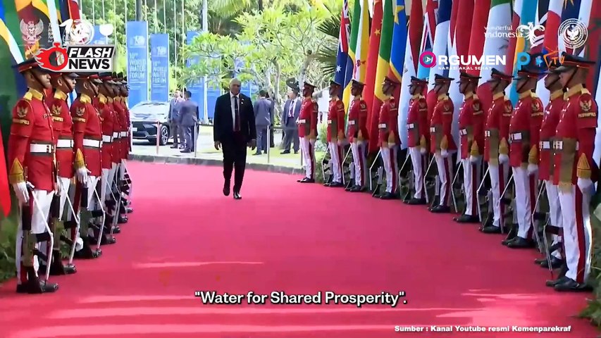 Penutupan Acara World Water Forum Ke-10 Di Bali dan Penyerahan Tongkat Estafet ke Arab Saudi