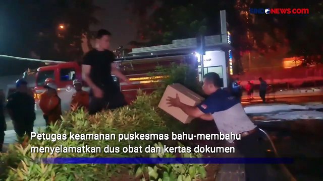 Diduga Akibat Korsleting Listrik, Gudang Obat di Kawasan Cengkareng Ludes Terbakar