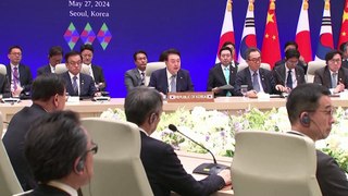 China, South Korea, Japan hold rare three-way summit