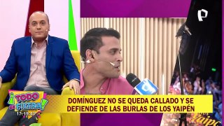 Christian Domínguez responde críticas de integrante de Hermanos Yaipén: 