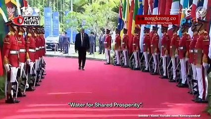 Momen Penutupan World Water Forum di Bali