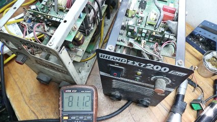 Phục hồi máy hàn GOMES ARC 220 với lỗi hàn không ngọt,yếu,không ngấu.