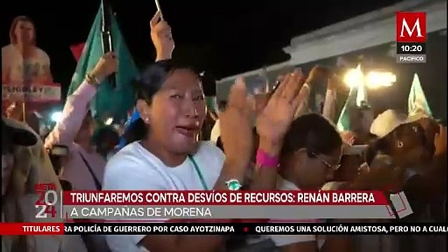 Renán Barrera asegura que acabará con el desvío de recursos de Morena