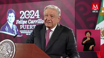 En México hay estabilidad, por más que hablen de violencia: AMLO