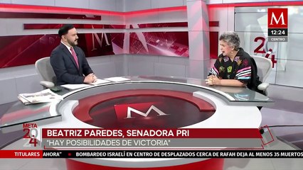 "No afecta la salida de Alejandra del Moral a la coalición": Beatriz Paredes