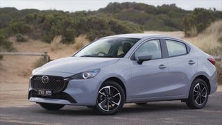 2024 Mazda 2 Sedan Design Preview in Grey