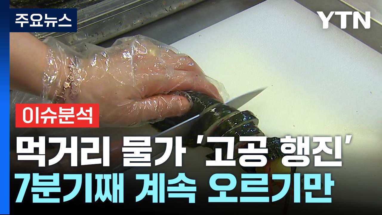 [뉴스나우] 치솟는 물가에 '소비 감소'...경제에 미칠 영향은? / YTN