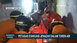 Evakuasi Jenazah dalam Toren Air di Tangsel Memakan Waktu Selama 3,5 Jam