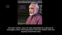 Female teenagers attack restaurant owner in UK