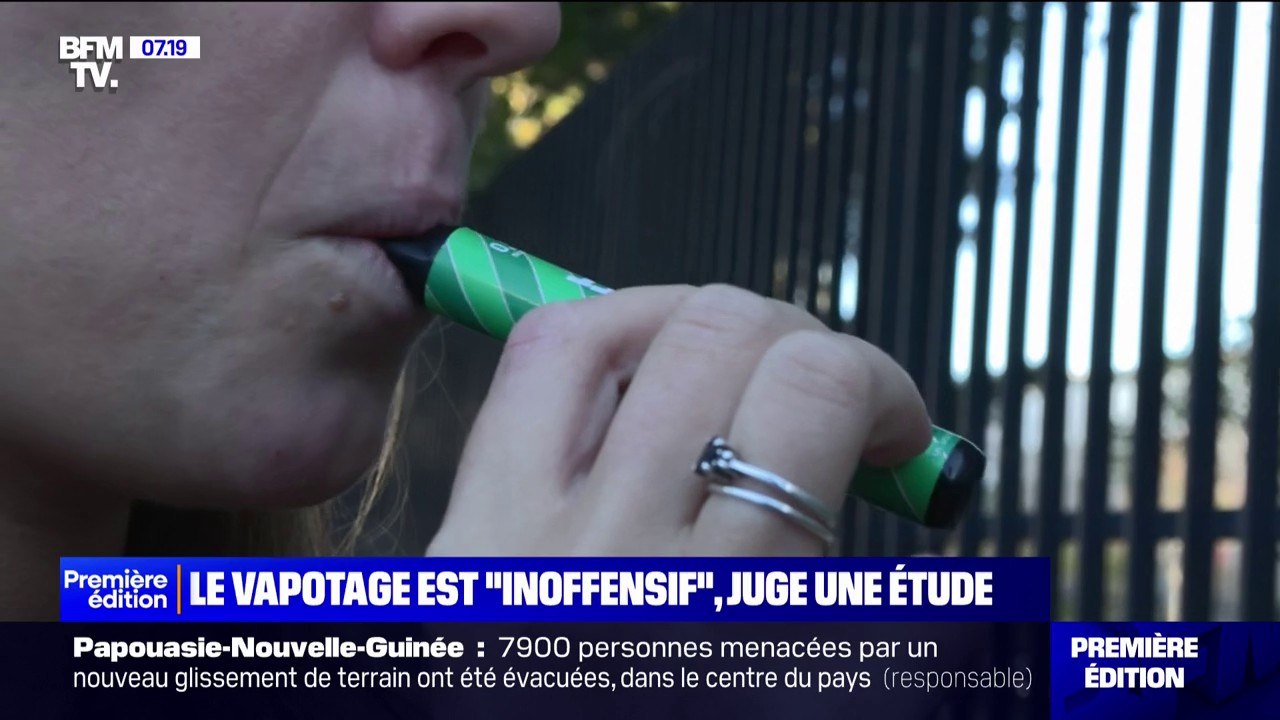 Cigarette électronique: le vapotage jugé "inoffensif", selon une étude britannique