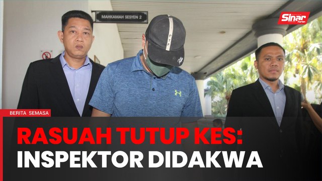 Pegawai polis didakwa minta, terima rasuah tutup kes dadah
