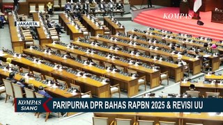 DPR Gelar Rapat Paripurna Hari Ini, Bahas RAPBN 2025 dan Revisi UU Kementerian