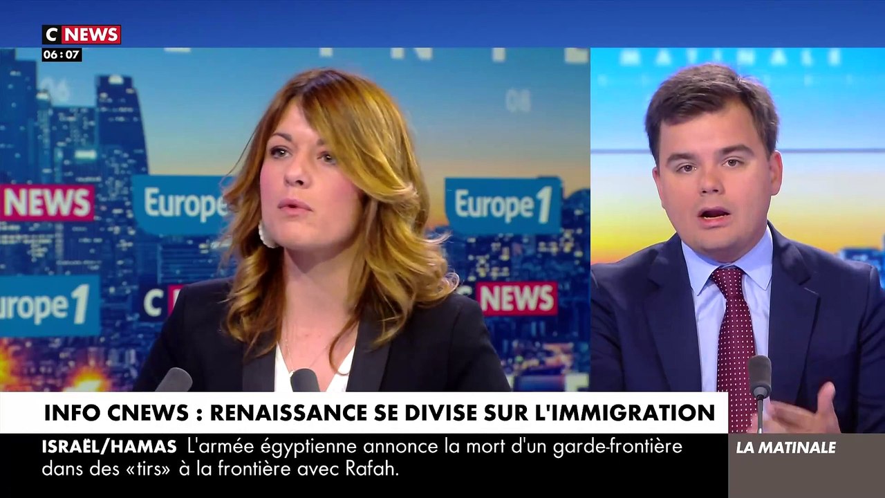 La majorité se déchire après les propos de sa députée Maud Brégeon faisant le lien entre délinquance et immigration, allant à l'encontre des propos de la tête de liste Valérie Hayer