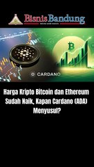 Harga Kripto Bitcoin dan Ethereum Sudah Naik, Kapan Cardano (ADA) Menyusul?