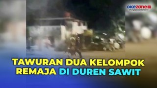 Tawuran Kelompok Remaja di Duren Sawit Jakarta Timur, Gunakan Senjata Tajam dan Petasan