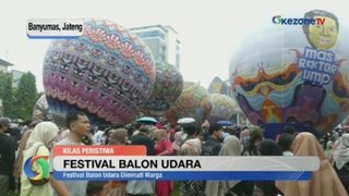 Puluhan Balon Udara Hiasi Langit Universitas Muhammadiyah Purwokerto