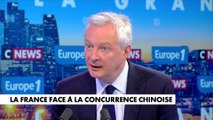 Pour Bruno Le Maire, «le grand défi est de nous protéger face aux surcapacités industrielles chinoises»