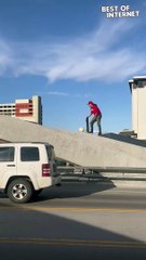 This Skater Cheats Death in Reno | Bridge Skate GONE WRONG ALMOST!