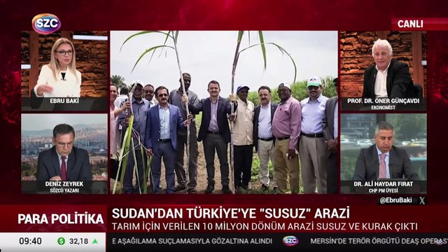 Sudan'da kiralanan tarım arazisi 'verimsiz çıktı', Deniz Zeyrek'ten dikkat çeken yorum 'Büyük İhtimalle..''