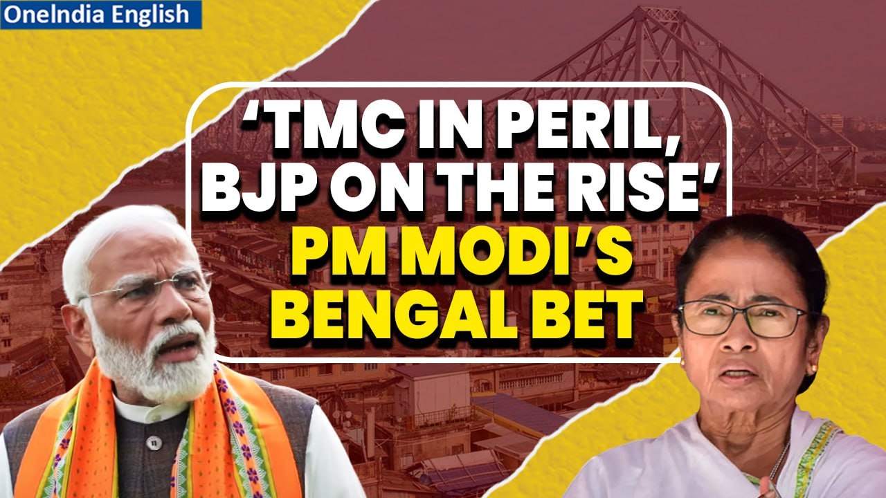 Watch | PM Modi Confident of BJP's Bengal Triumph, Bets on Mamata Banerjee’s Fall on 4th June