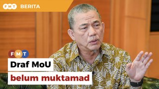 Draf MoU berkait peruntukan pembangkang belum muktamad