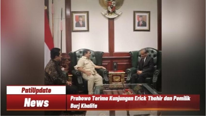 Prabowo Subianto Terima Kunjungan Pendiri EMAAR Properties dari UEA