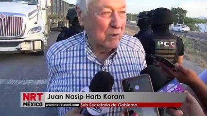 Download Video: Los trabajadores y ex trabajadores mantuvieron el bloqueo 2 horas   _ NRT noticias