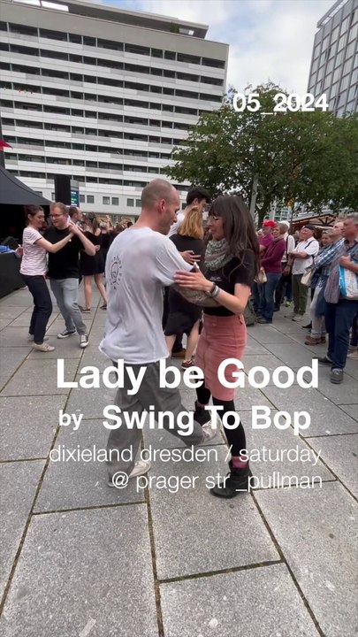 Madlen & Jens . 20s Charleston Impro ★ Lady Be Good ❤  Swing to Bop - live Dixieland Dresden 2024