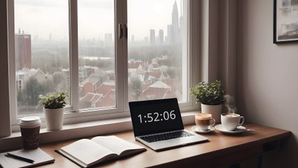 Study Time with Peaceful Piano & Soft Rain ｜ ♫ Music For Working, Relaxing & Studying