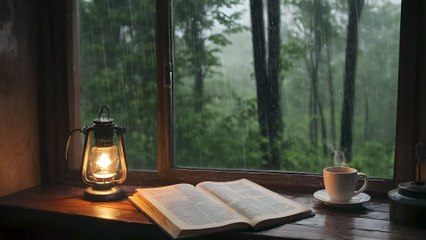 Relaxing 8-Hour Piano & Rain Sounds for Reading & Sleep 🌧️