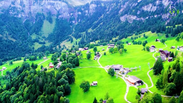 SWITZERLAND 4k｜Beautiful Nature Scenery with Beautiful Piano Music, Sleep Music, Stress Relief