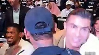 Quand Ronaldo rencontre Neymar... Bonne ambiance